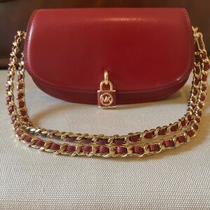 Michael Kors Mila Small Chain Sling Messenger